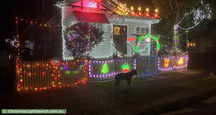Christmas Light display at 7 Victoria Street, Kelvin Grove