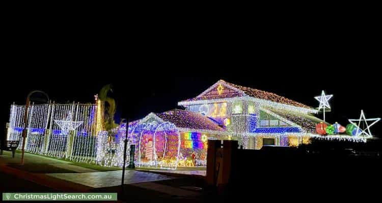 Christmas Light display at 71 McPherson Road, Sinnamon Park