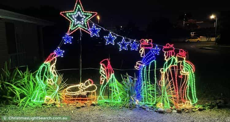 Christmas Light display at 64 Whitsunday Drive, Hoppers Crossing