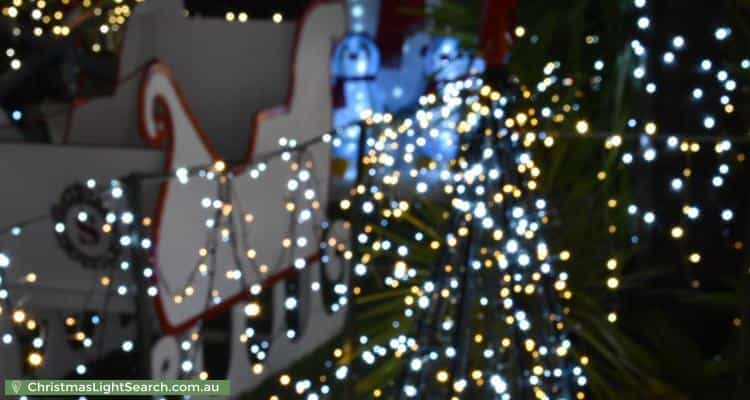 Christmas Light display at 159 Williamson Avenue, Cloverdale