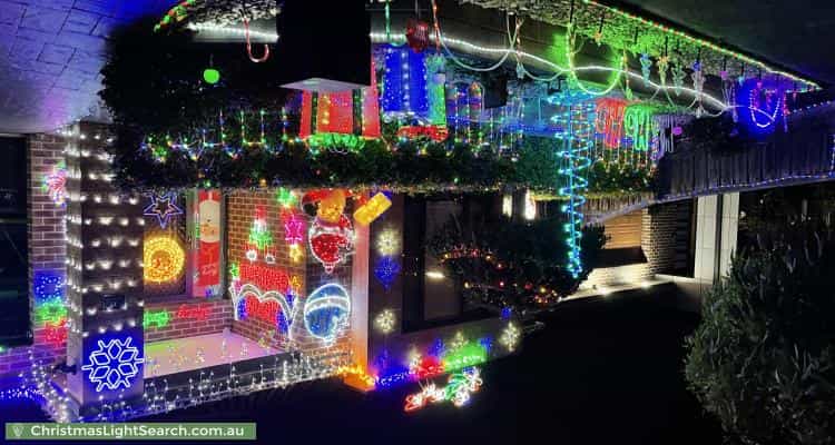 Christmas Light display at  Stoke Cct, Wollert