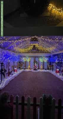 Christmas Light display at 26 Hampden Road, Mount Barker