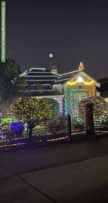 Christmas Light display at 26 Hampden Road, Mount Barker