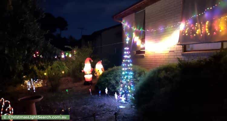 Christmas Light display at  Owen Court, Christie Downs