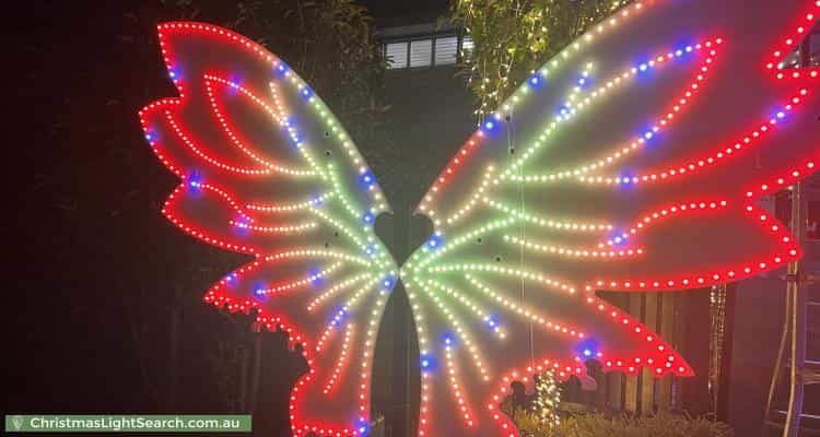 Christmas Light display at 91 Hennessy Avenue, Moorebank