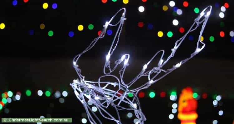 Christmas Light display at 12 Cooper Street, Sunshine