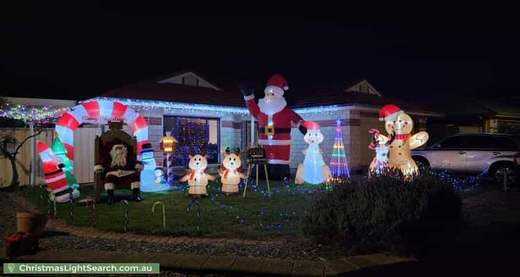 Christmas Light display at 1 Bremer Court, Sheidow Park