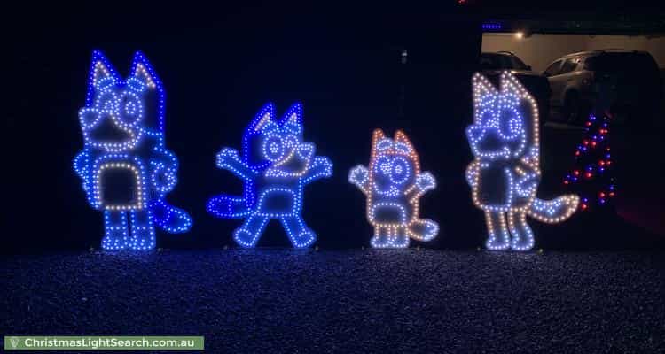 Christmas Light display at 13 Kay Avenue, Two Wells