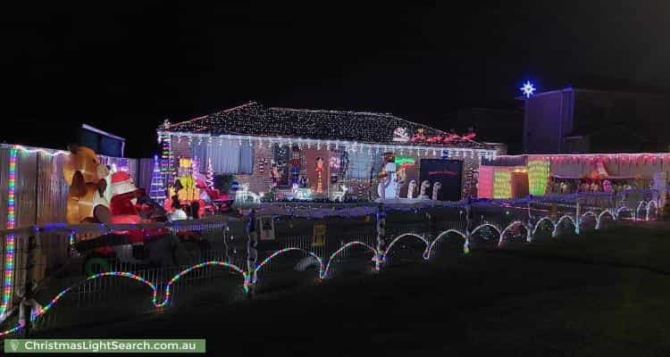 Christmas Light display at 31 Coghlan Crescent, Doonside