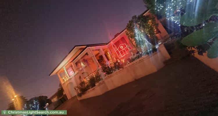 Christmas Light display at 4 McCombe Avenue, Samson