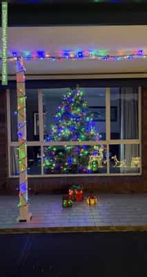 Christmas Light display at 6 The Common, Onkaparinga Hills