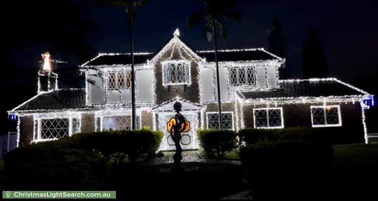 Christmas Light display at 118-122 Abbey Street, Forestdale