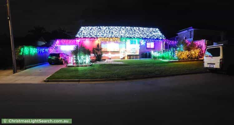 Christmas Light display at 6 Myara Avenue, Ingle Farm