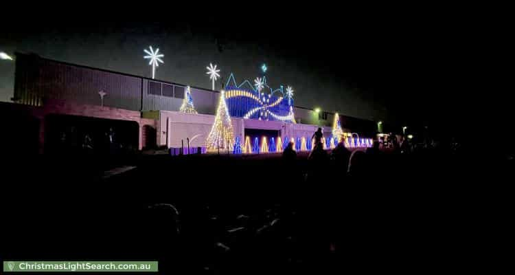 Christmas Light display at Old Melbourne Road, Chirnside Park