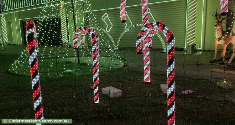 Christmas Light display at Old Melbourne Road, Chirnside Park