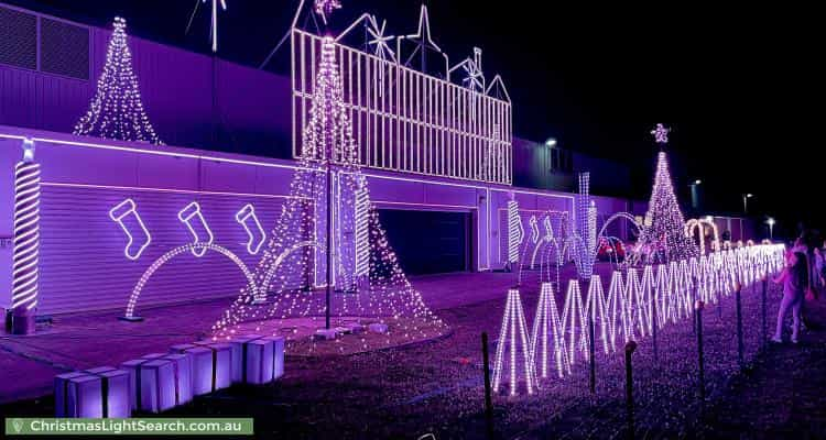 Christmas Light display at Old Melbourne Road, Chirnside Park