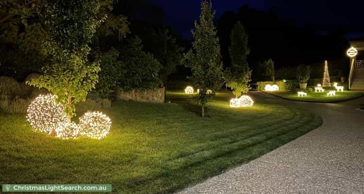 Christmas Light display at 33 Nicholii Loop, Jerrabomberra