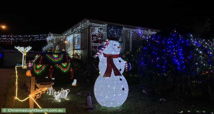 Christmas Light display at  Cherelle Court, Eltham North