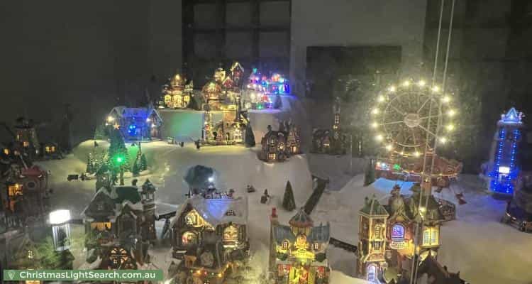 Christmas Light display at 27 Hackett Gardens, Turner