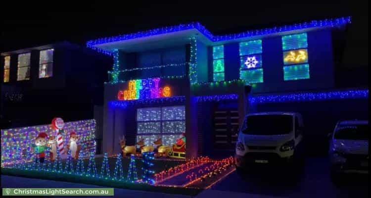 Christmas Light display at 96 Diamond Hill Circuit, Edmondson Park