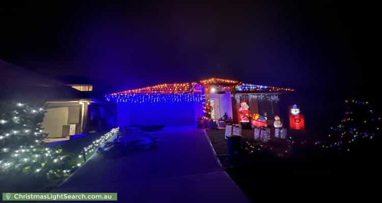 Christmas Light display at 67 Barr Promenade, Thornton