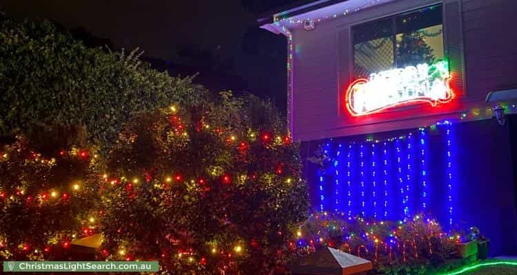 Christmas Light display at 6 Minstrel Street, Kallangur