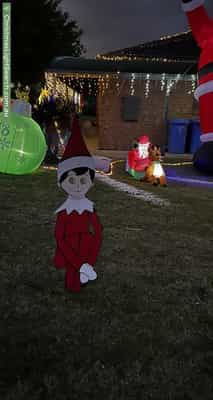 Christmas Light display at 19 Greythorne Court, Narre Warren