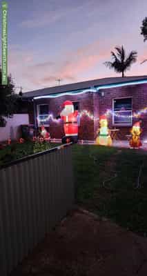 Christmas Light display at 44 Rolleston Avenue, Salisbury North