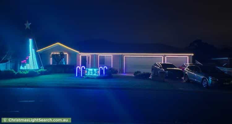 Christmas Light display at 8 Gracehill Mews, Cranbourne