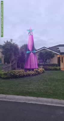 Christmas Light display at 8 Gracehill Mews, Cranbourne