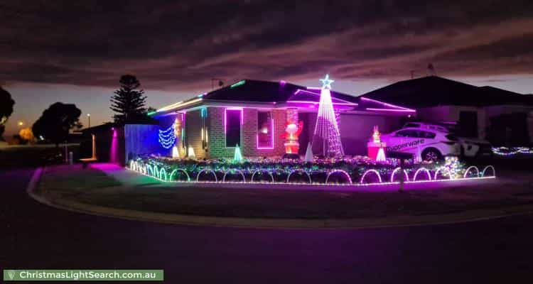 Christmas Light display at 152 Manna Gum Drive, Pakenham
