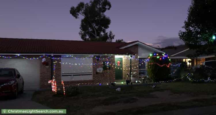 Christmas Light display at 3 Thurgood Court, Gordon