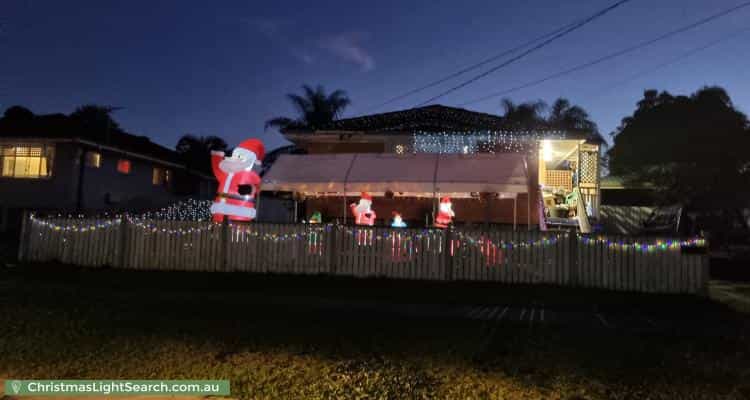 Christmas Light display at  Wagawn Street, Woodridge