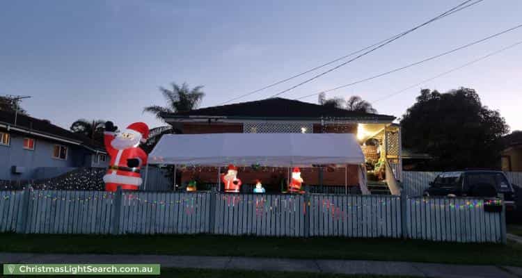 Christmas Light display at  Wagawn Street, Woodridge