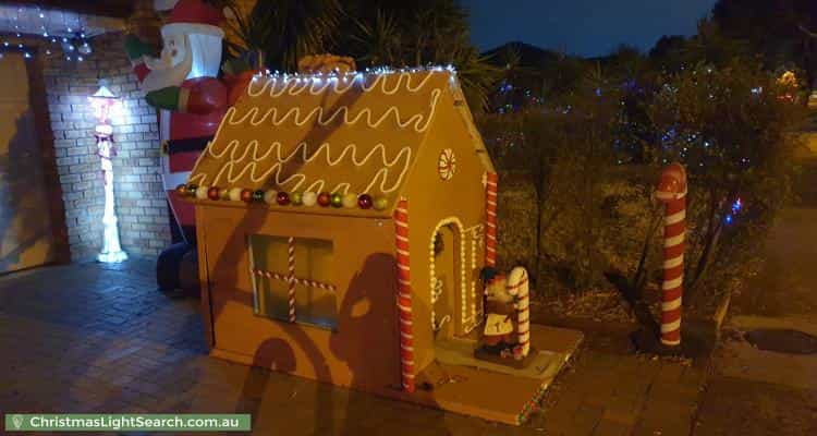 Christmas Light display at 14 Boardwalk Boulevard, Point Cook