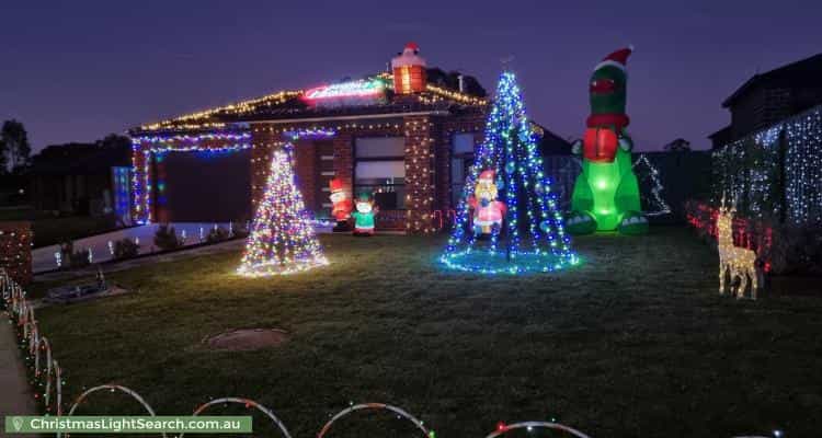 Christmas Light display at 19 Fairfield Boulevard, Jackass Flat