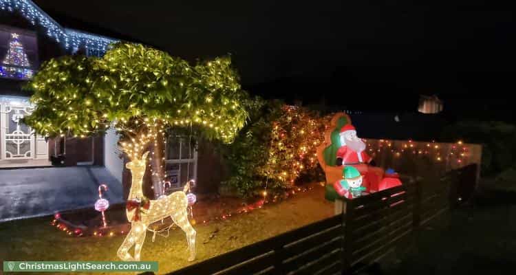 Christmas Light display at 23 Buckingham Drive, Rowville