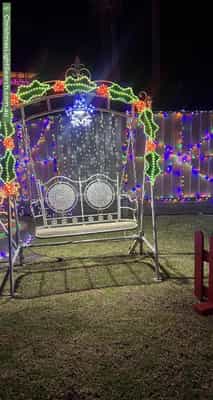 Christmas Light display at 52 Tanbark Circuit, Werrington Downs
