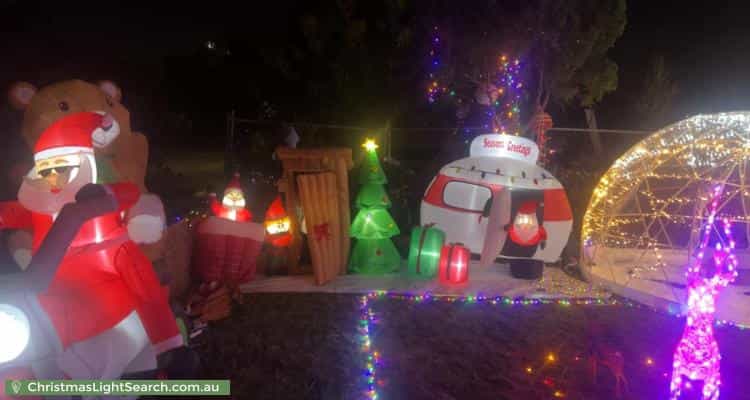 Christmas Light display at  Doonside Crescent, Blacktown