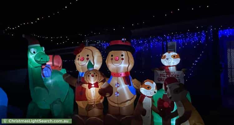 Christmas Light display at 225 Brownes Road, Coolup