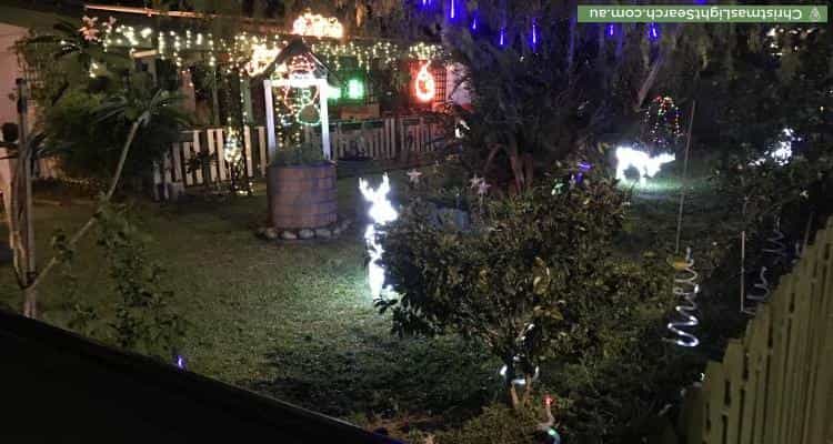 Christmas Light display at 39 Koch Street, Mooroobool