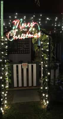 Christmas Light display at 39 Koch Street, Mooroobool
