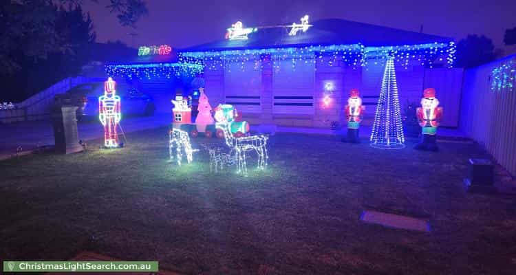 Christmas Light display at 34 Coogee Avenue, Paralowie