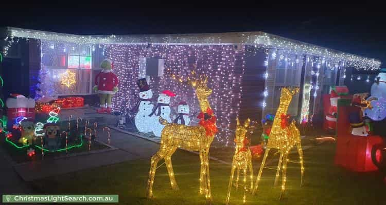 Christmas Light display at 40 Norfolk Crescent, Bundoora