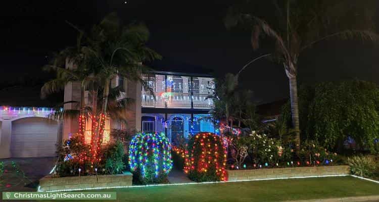 Christmas Light display at Simone Crescent, Morphett Vale