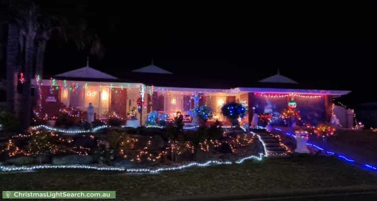 Christmas Light display at Simone Crescent, Morphett Vale
