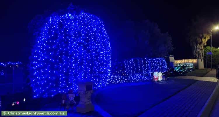 Christmas Light display at Simone Crescent, Morphett Vale