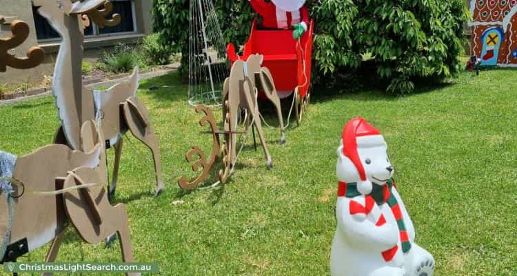 Christmas Light display at 25 Kathryn Road, Knoxfield