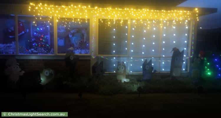 Christmas Light display at 73 James Street, Devonport