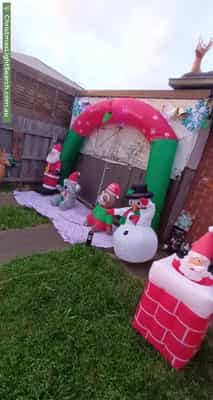 Christmas Light display at 101 Shane Avenue, Seabrook